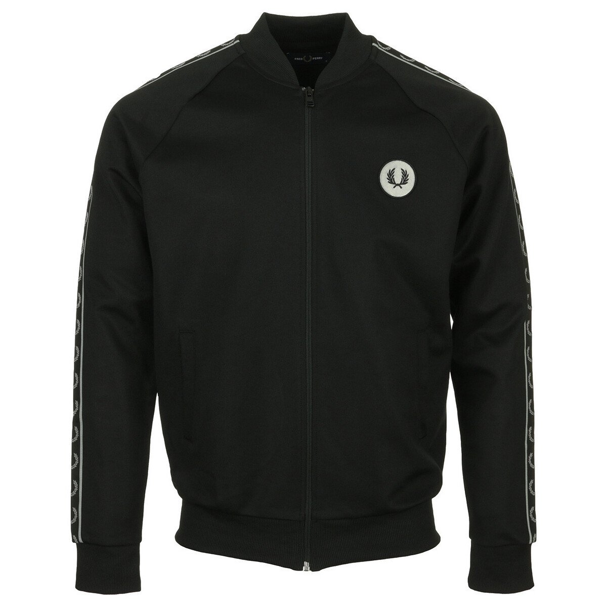 Fred Perry  Reflective Bomber Neck Track  Černá