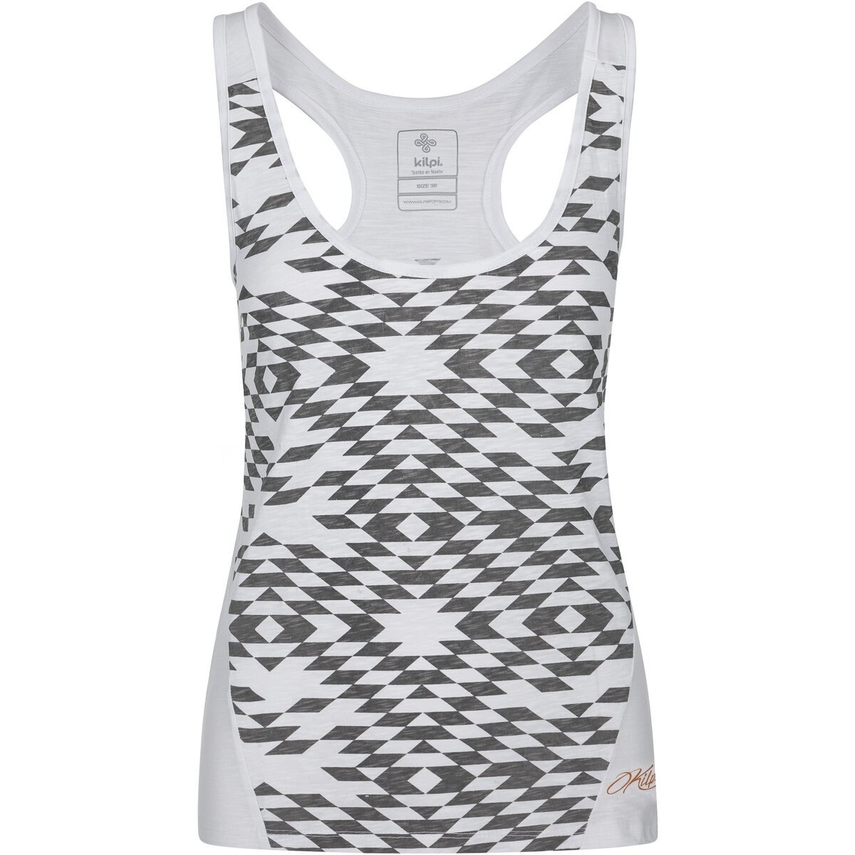 Kilpi  Dámské bavlněné tílko  NICA-W  Bílá