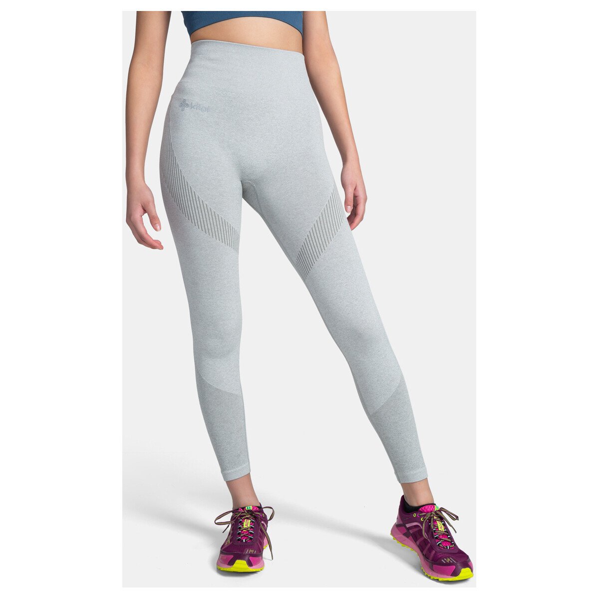 Kilpi  Dámské seamlesové legíny Kipi SEAMIO-W  Šedá