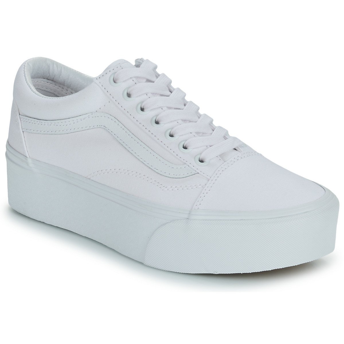 Vans  UA Old Skool Stackform TRUE WHITE  Bílá