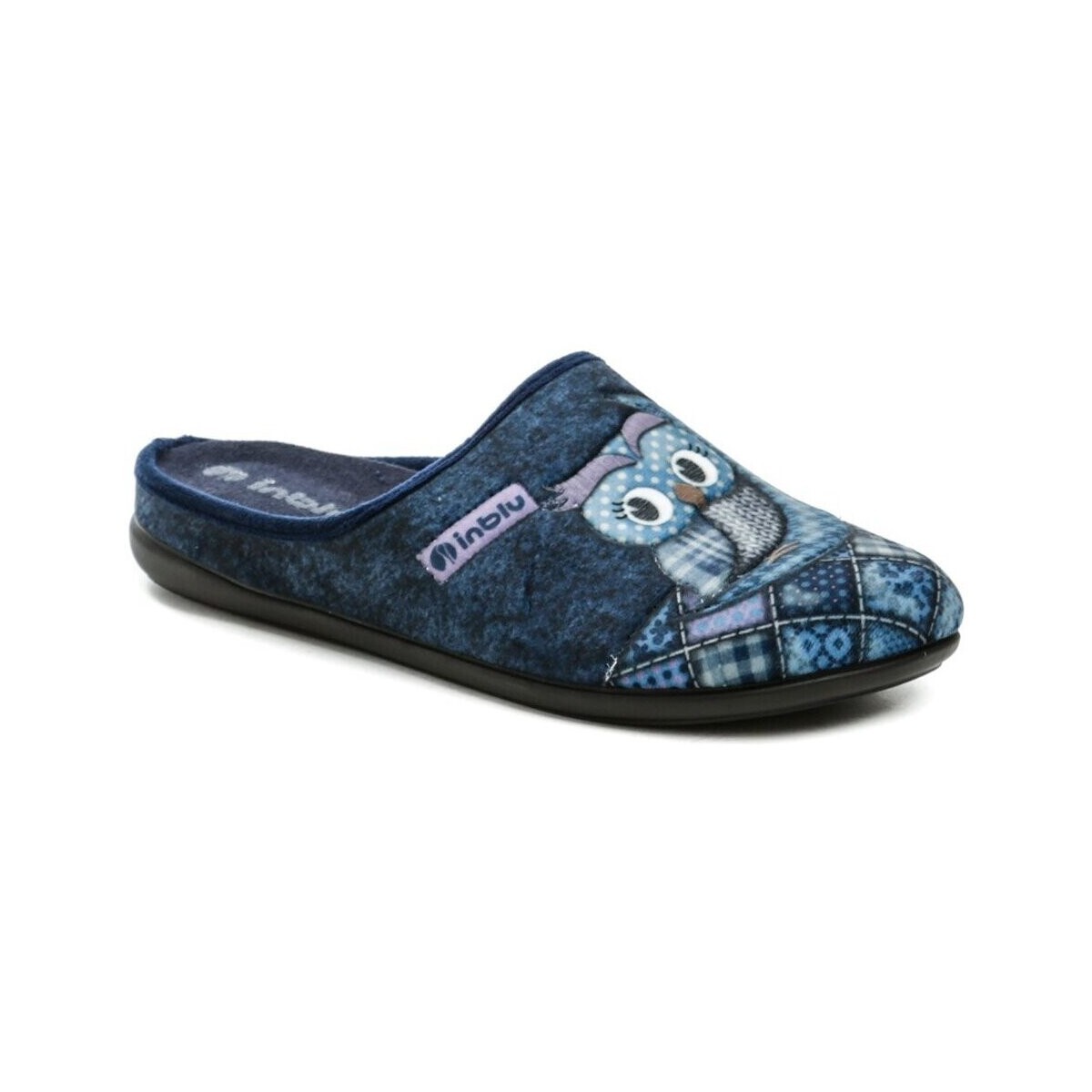 Inblu  GF000018 modrá sovička papuče  Modrá