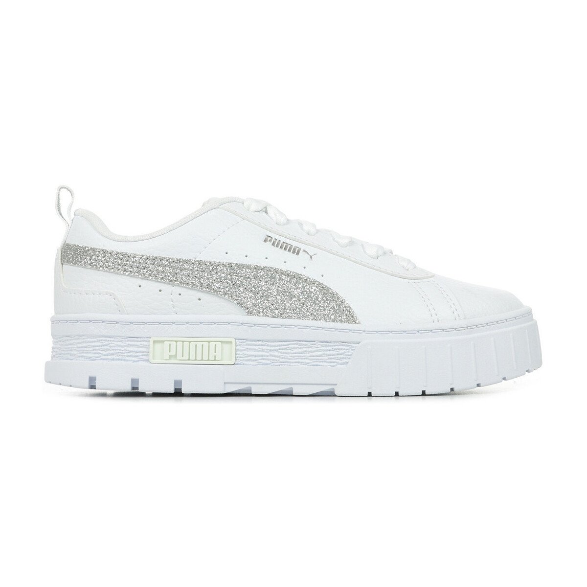 Puma  Mayze Glitter Ps  Bílá