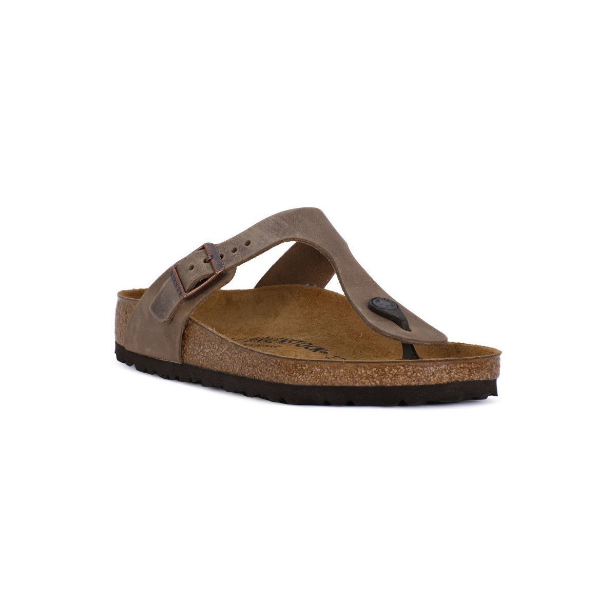 Birkenstock  GIZEH BROWN OILED  Hnědá