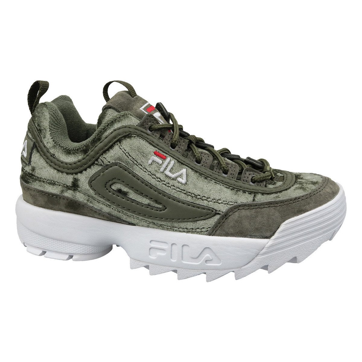 Fila  Disruptor S Wmn Low  Zelená