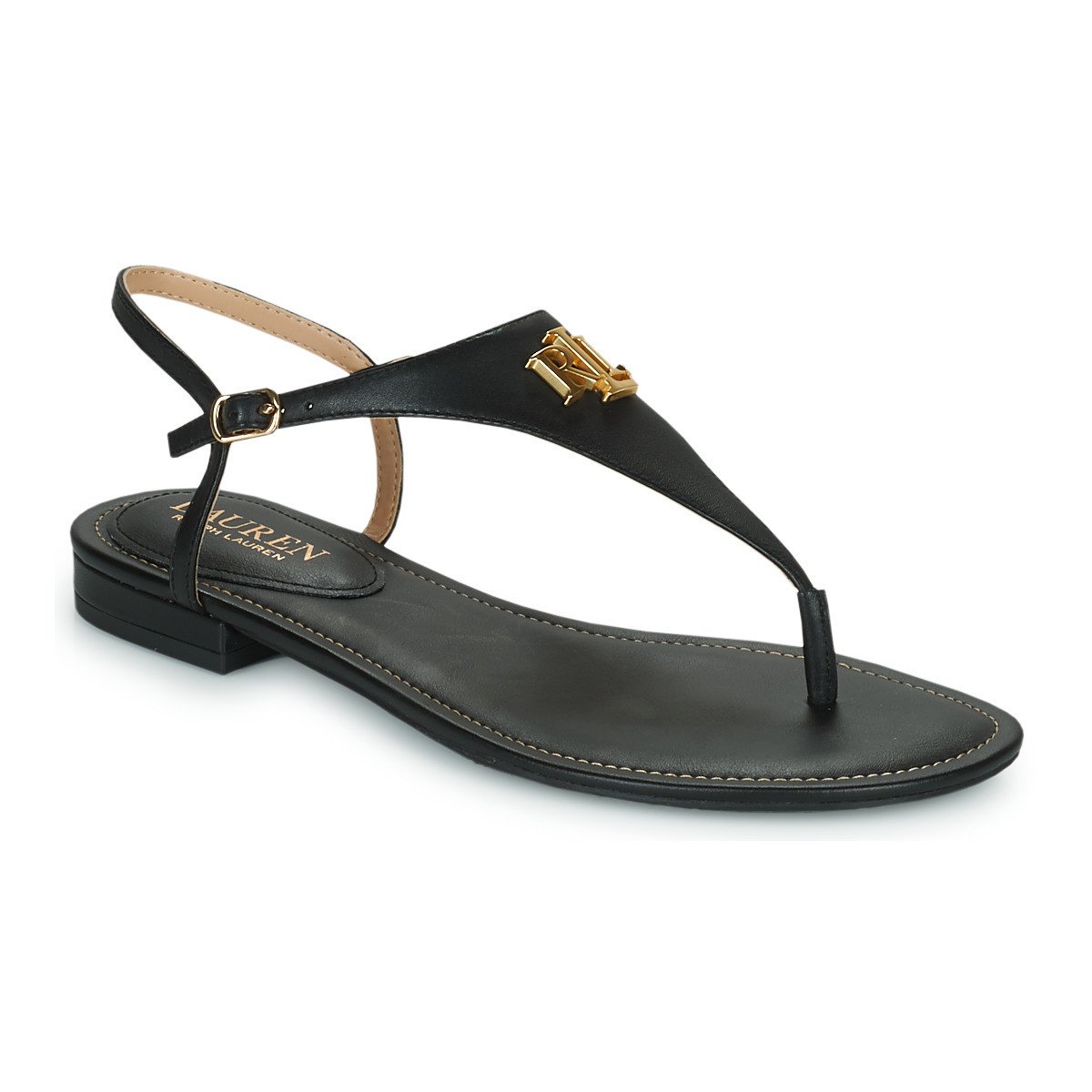 Lauren Ralph Lauren  ELLINGTON SANDALS CASUAL  Černá