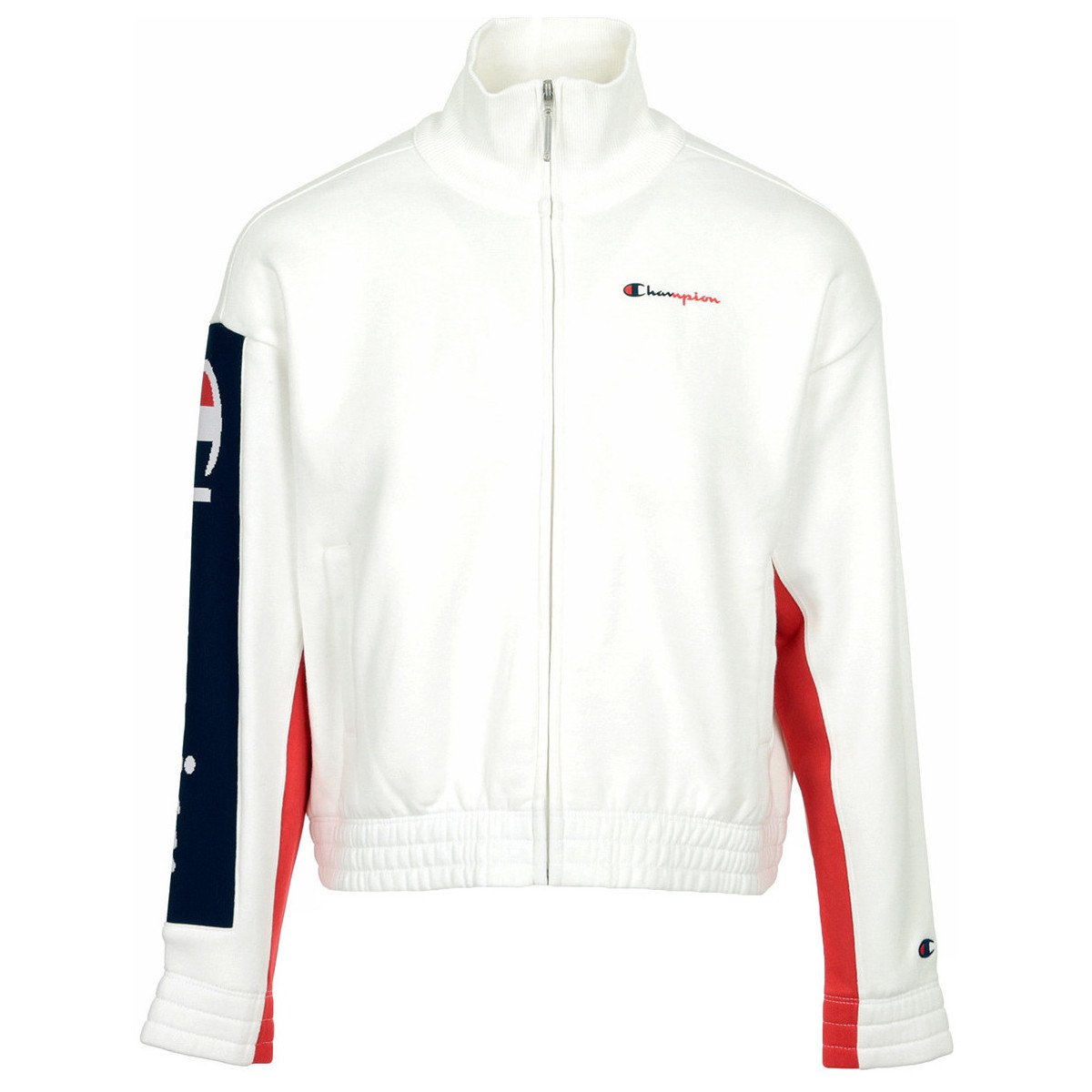 Champion  Full Zip Sweatshirt Wn's  Bílá