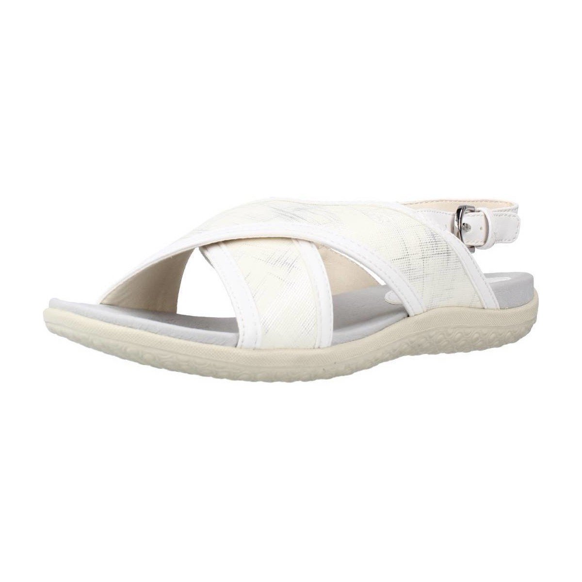 Geox  D SANDAL VEGA  Bílá