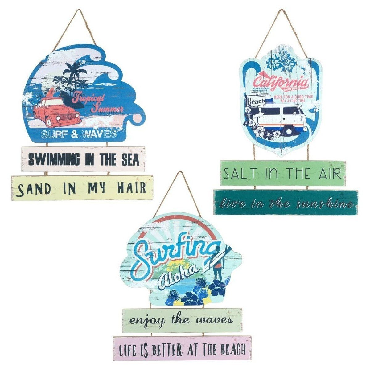 Signes Grimalt  Závěsná Stěna Surfování 3 Dif.  ruznobarevne