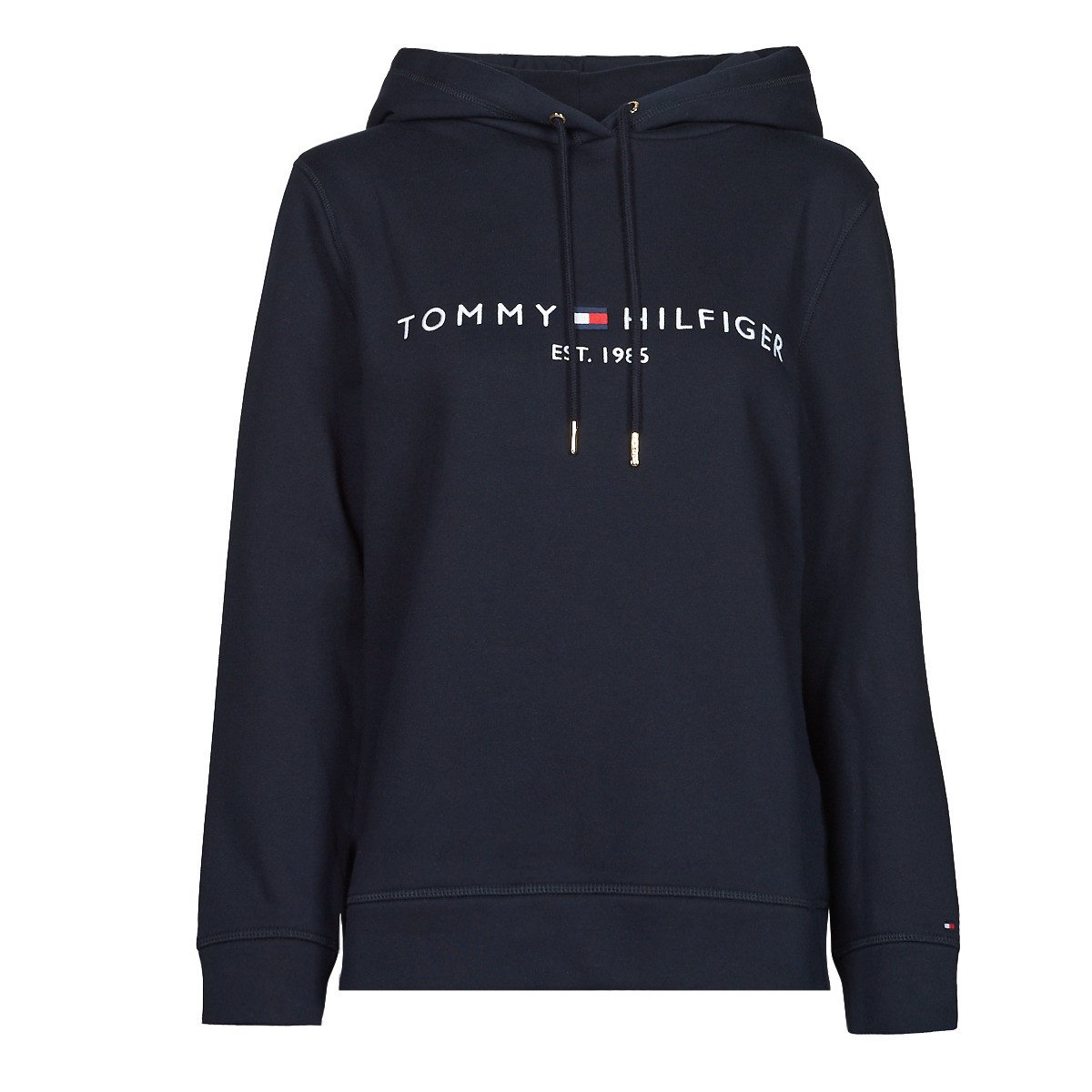 Tommy Hilfiger  HERITAGE HILFIGER HOODIE LS  Modrá