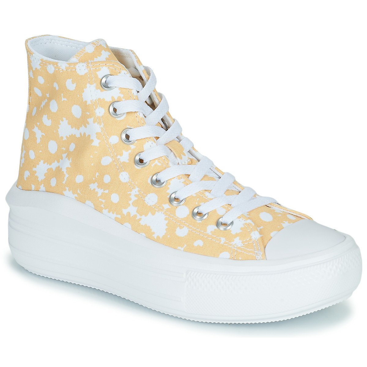 Converse  Chuck Taylor All Star Move Floral Platform Lo-Fi Craft Hi  Žlutá