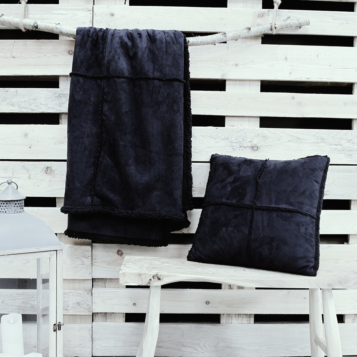 Today  Pack soft cosy WINTER SPIRIT navy  Modrá