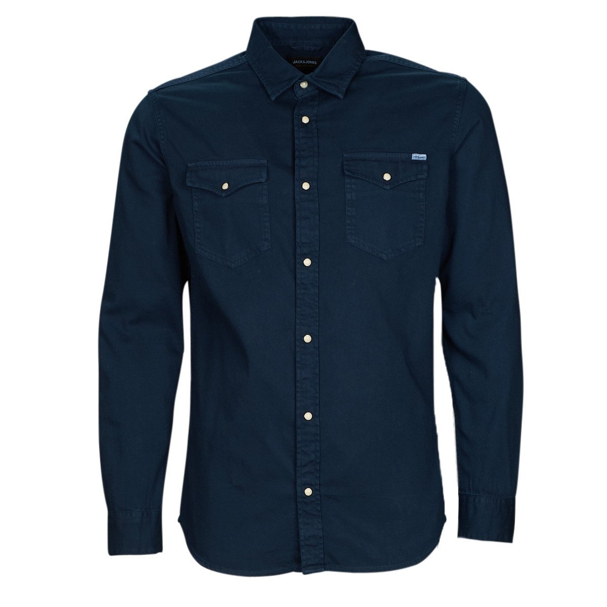 Jack & Jones  JJESHERIDAN SHIRT  Tmavě modrá