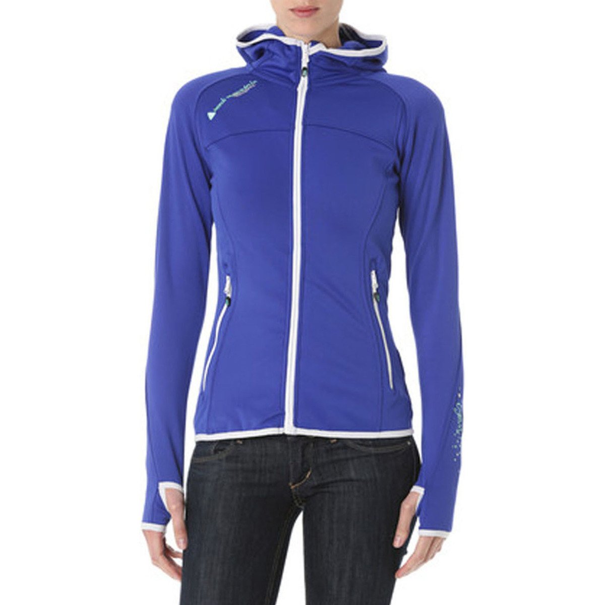 Peak Mountain  Blouson polarshell femme ACAMPUS  Modrá
