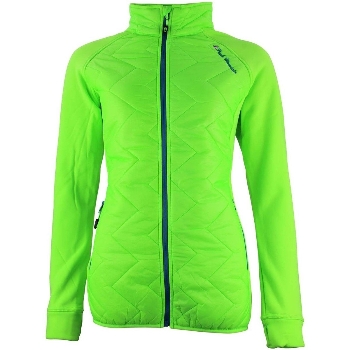 Peak Mountain  Blouson polarshell bimatière femme ACER  Zelená