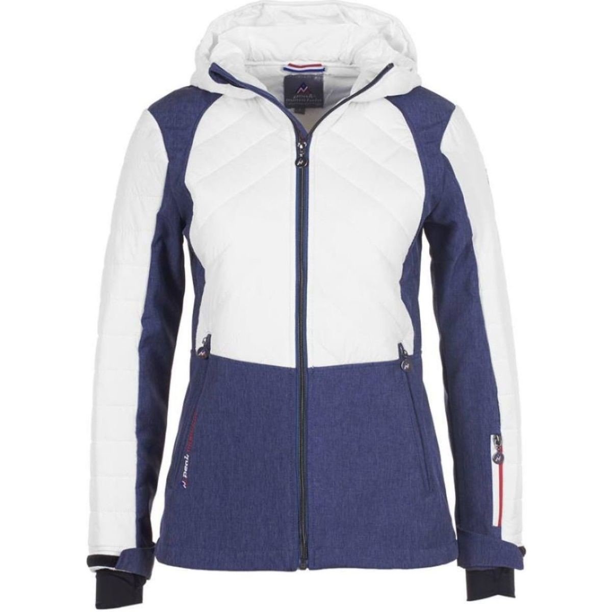 Peak Mountain  Blouson softshell femme ALENDER  Bílá