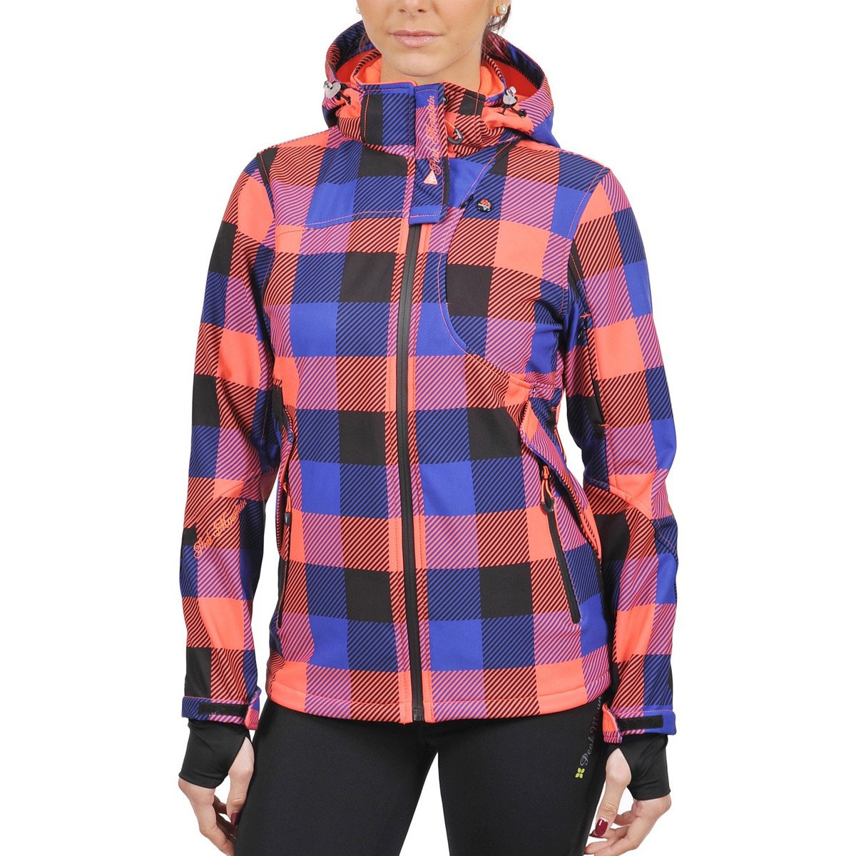 Peak Mountain  Blouson softshell femme AVENYKS  Tmavě modrá