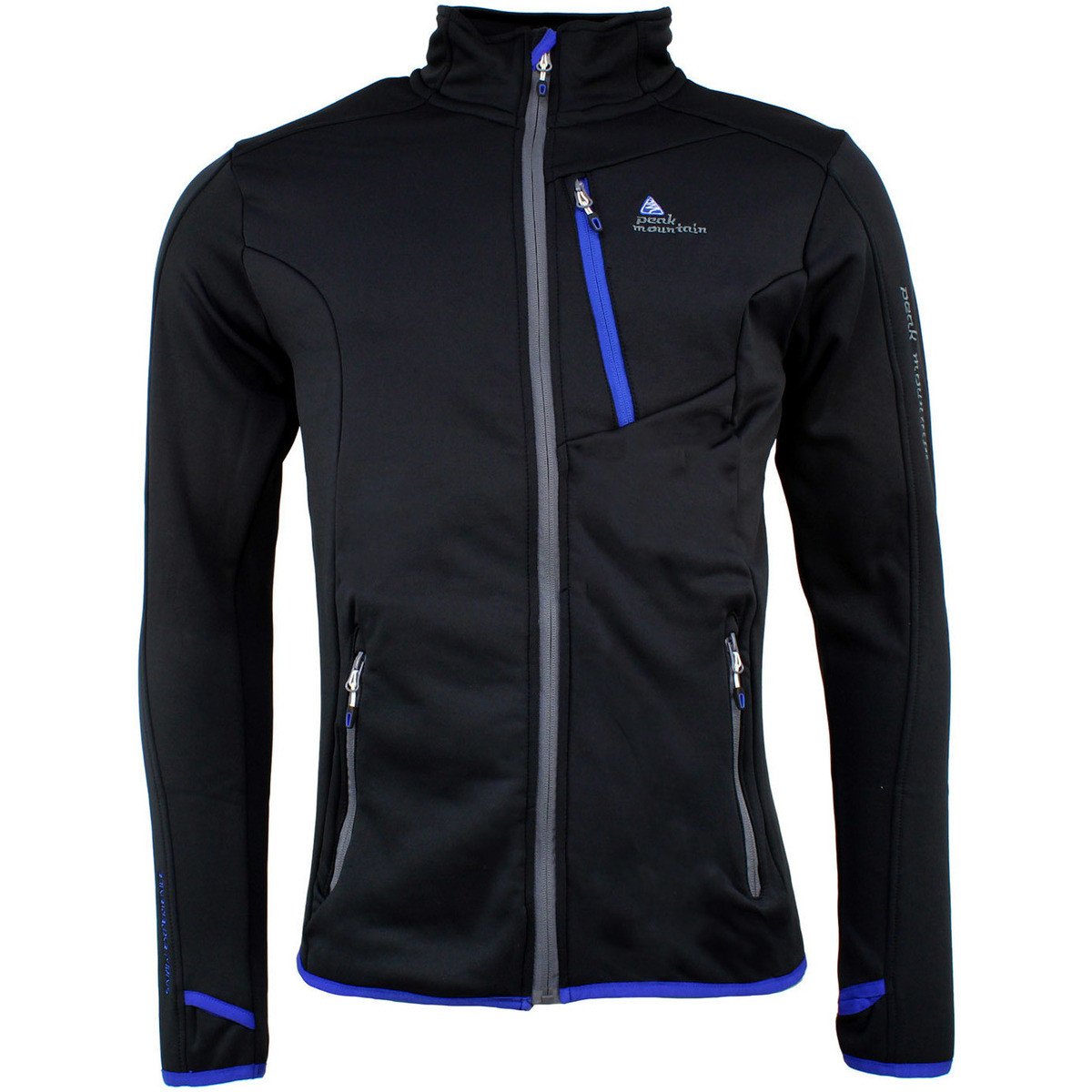 Peak Mountain  Blouson polar shell homme CLIMATE  Černá