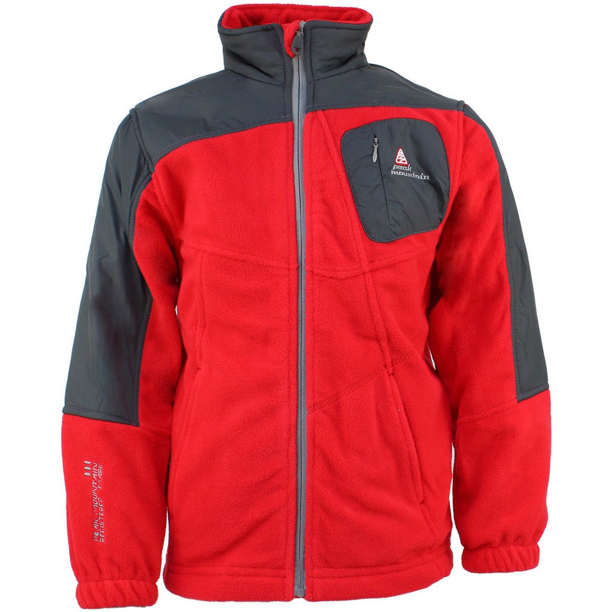 Peak Mountain  Blouson polaire garçon ECELIK  Červená