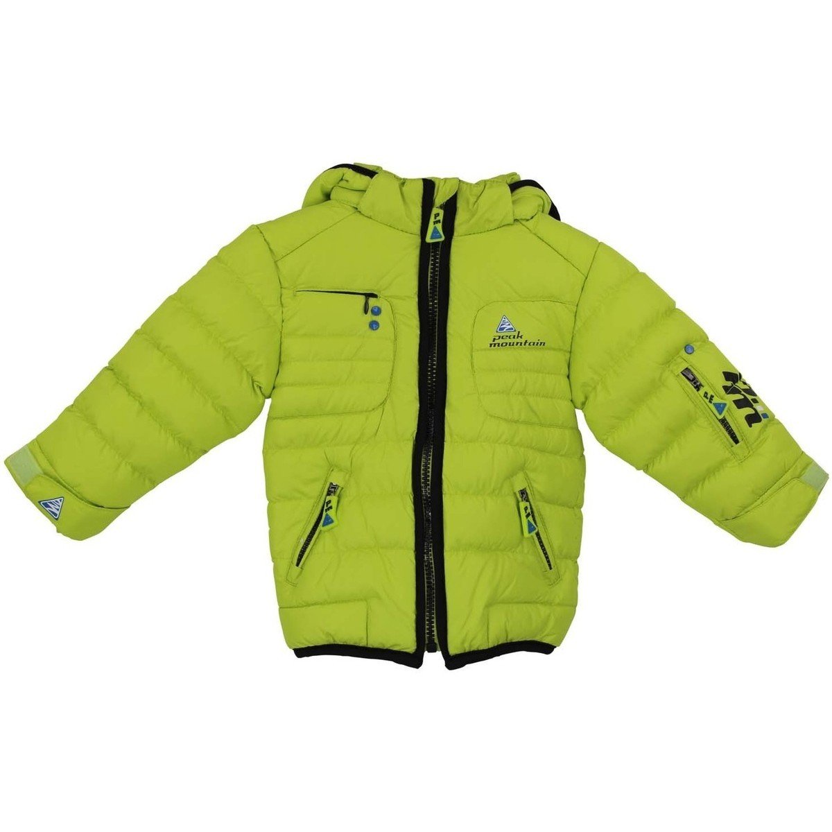 Peak Mountain  Doudoune layette LECAPTI  Zelená