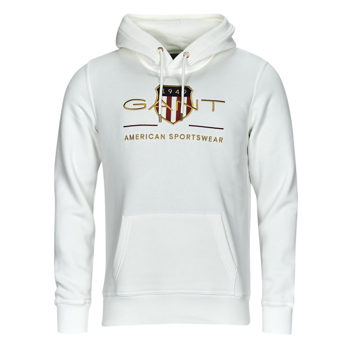 Gant  ARCHIVE SHIELD HOODIE  Bílá