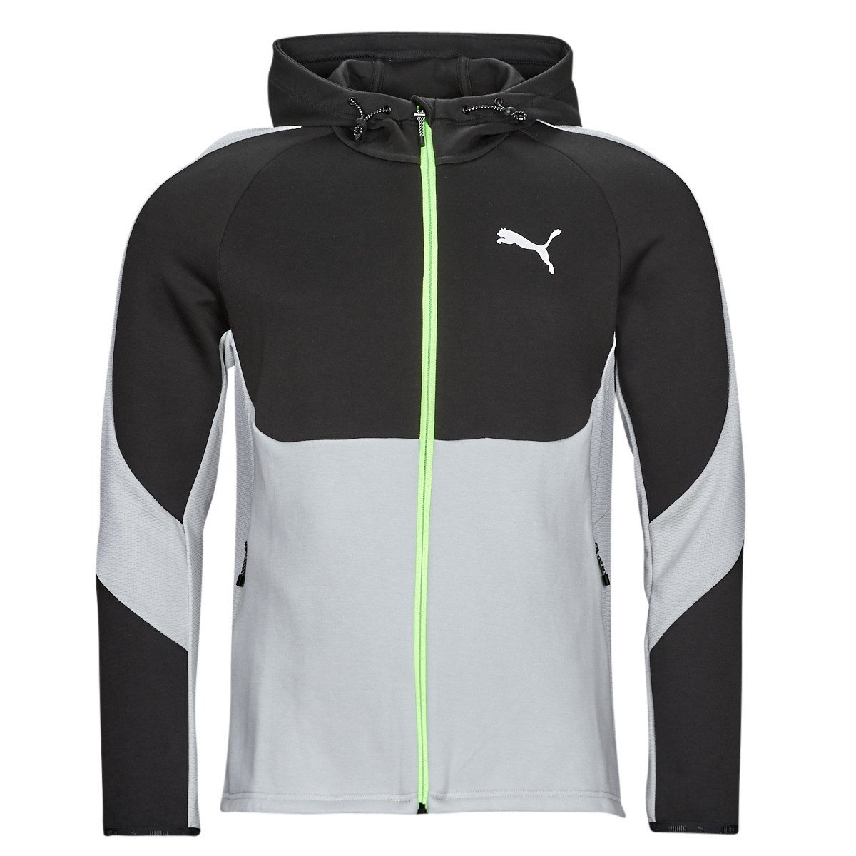 Puma  EVOSTRIPE FULL ZIP HOODIE  Černá