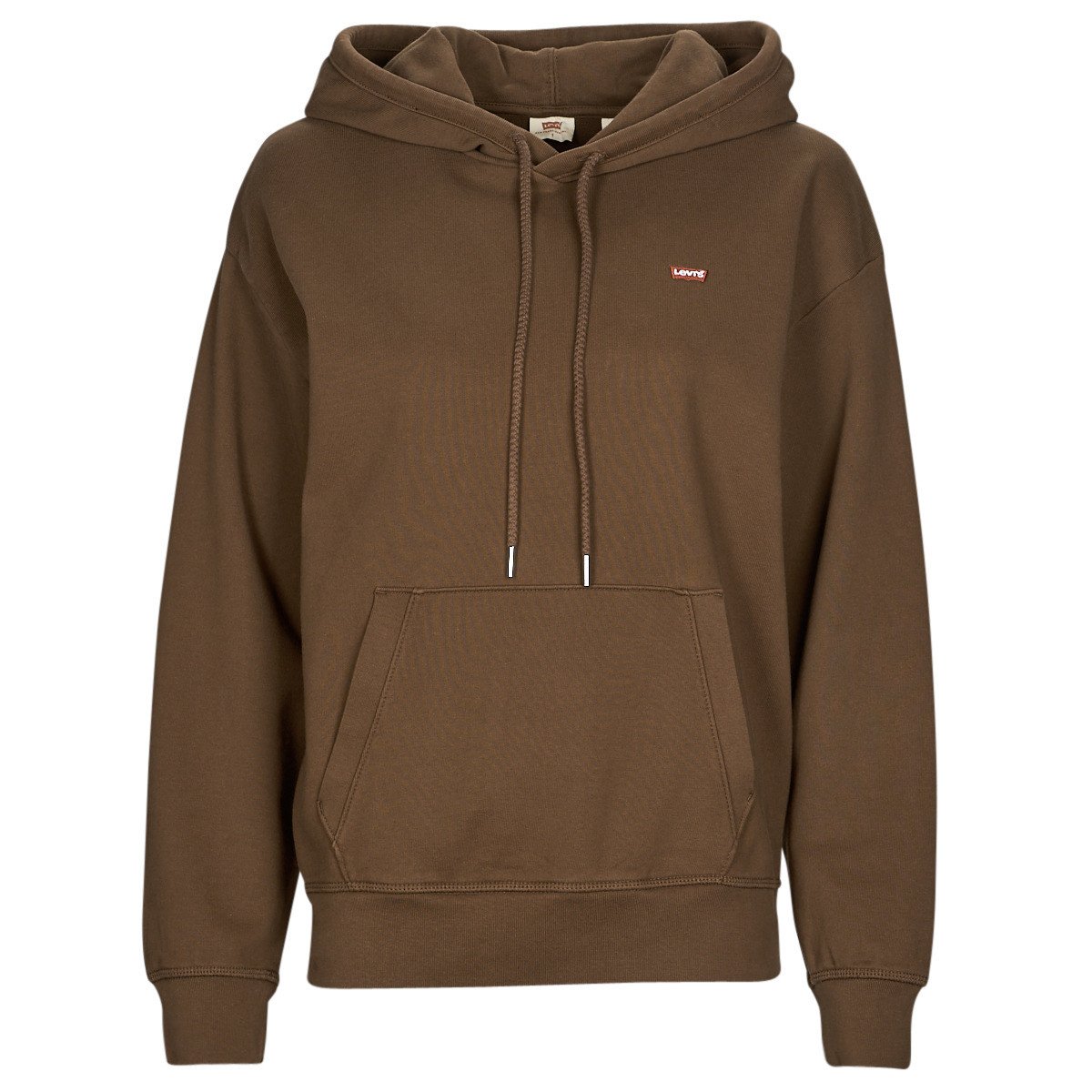 Levis  STANDARD HOODIE  Hnědá