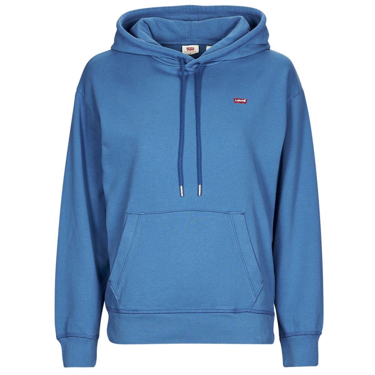 Levis  STANDARD HOODIE  Modrá