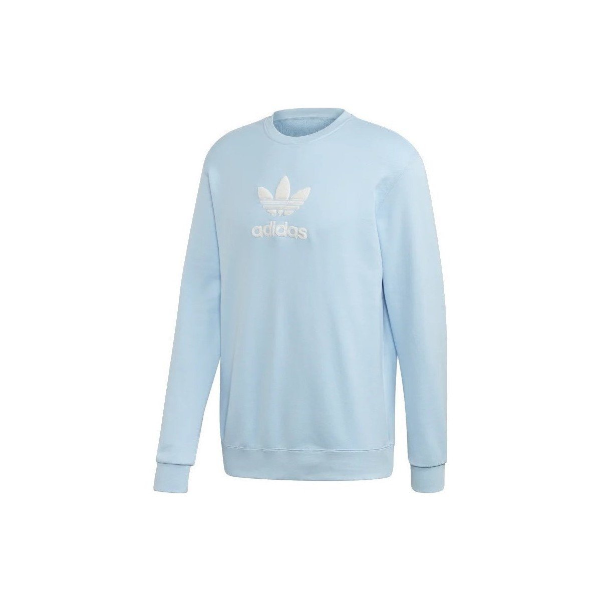 adidas  Trefoil Crew  Modrá