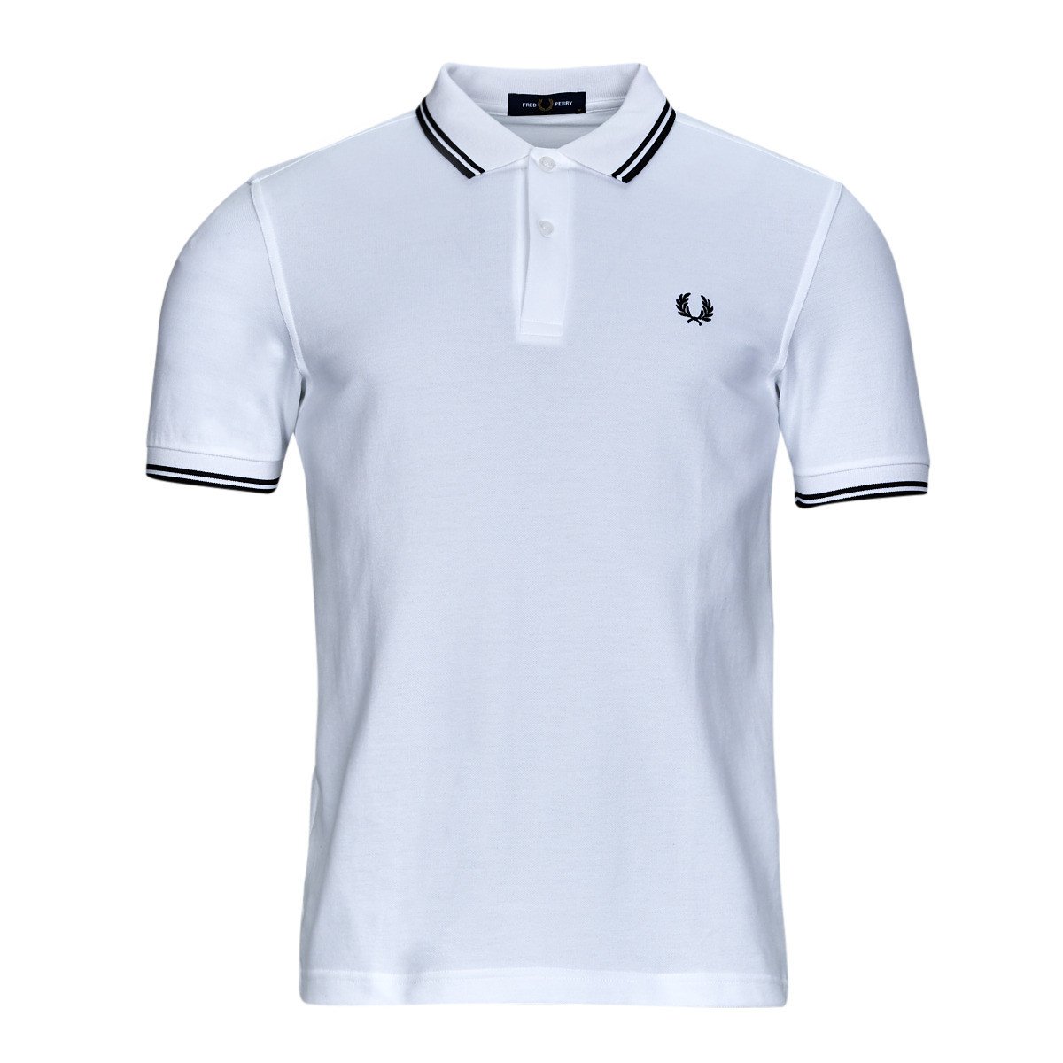 Fred Perry  TWIN TIPPED FRED PERRY SHIRT  Bílá