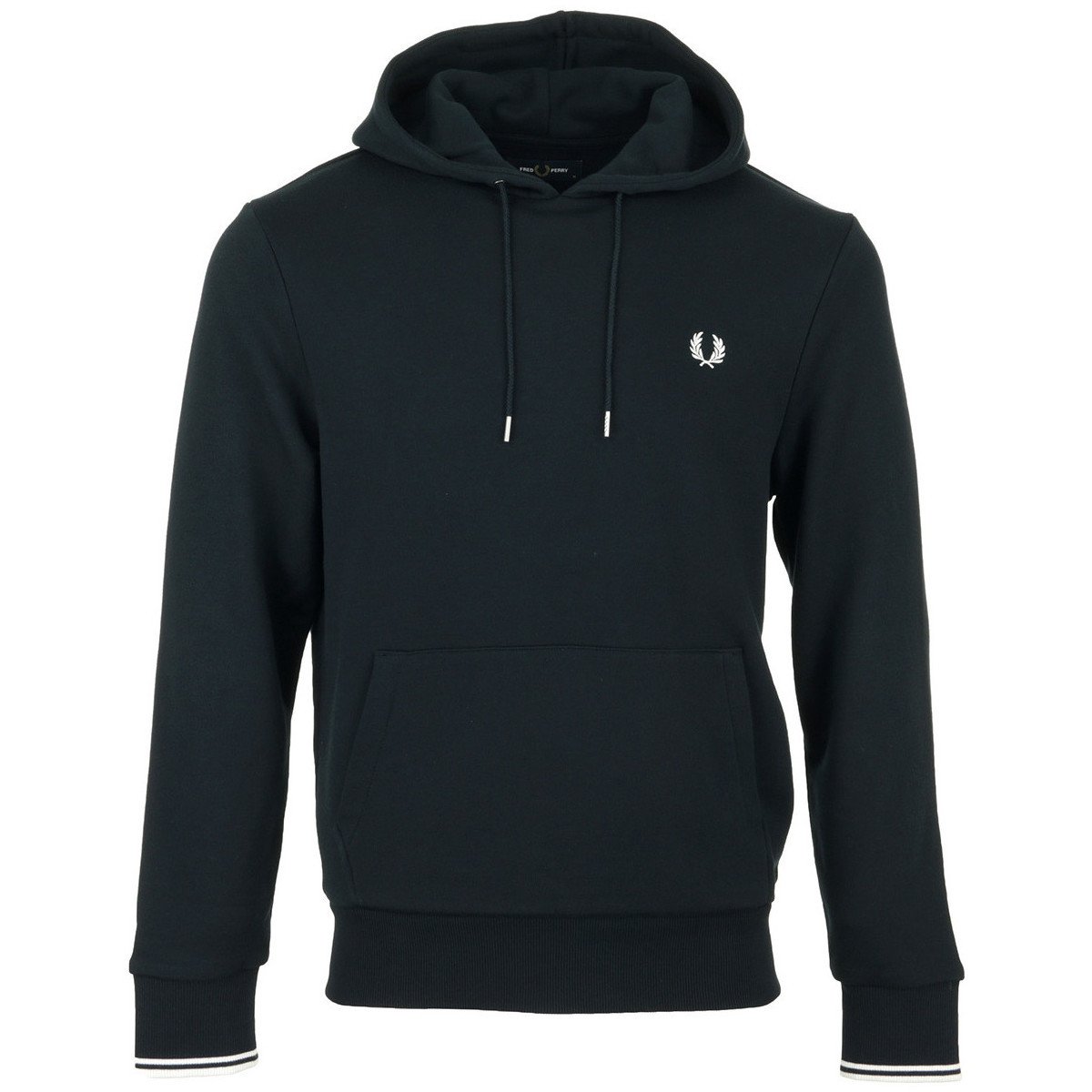 Fred Perry  Tipped Hooded Sweatshirt  Modrá