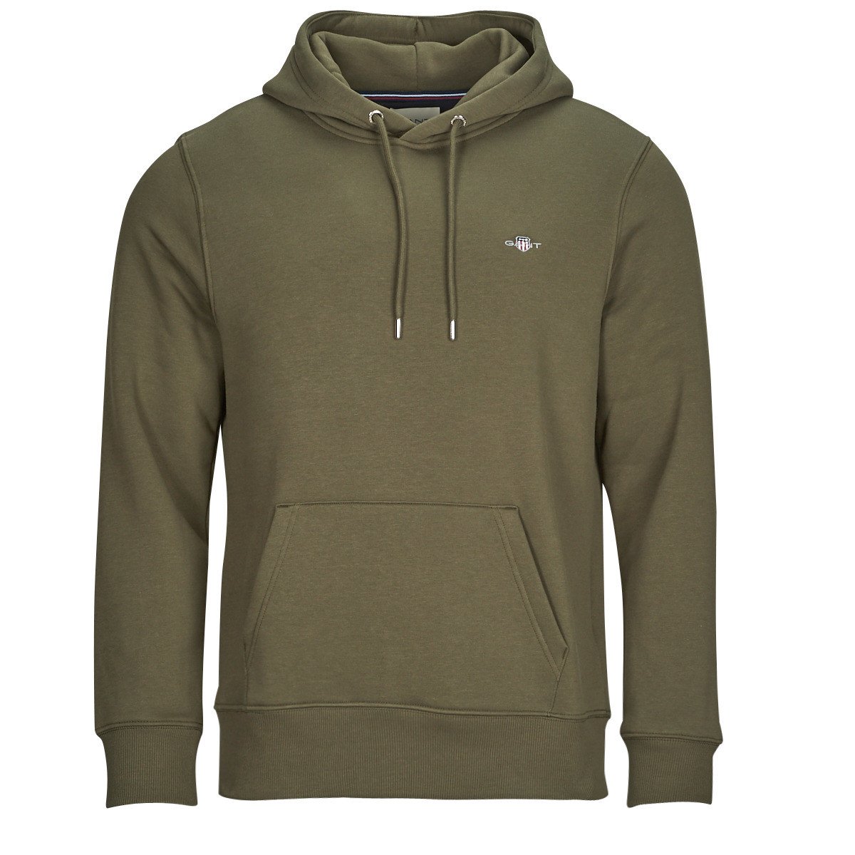 Gant  REG SHIELD HOODIE  Khaki