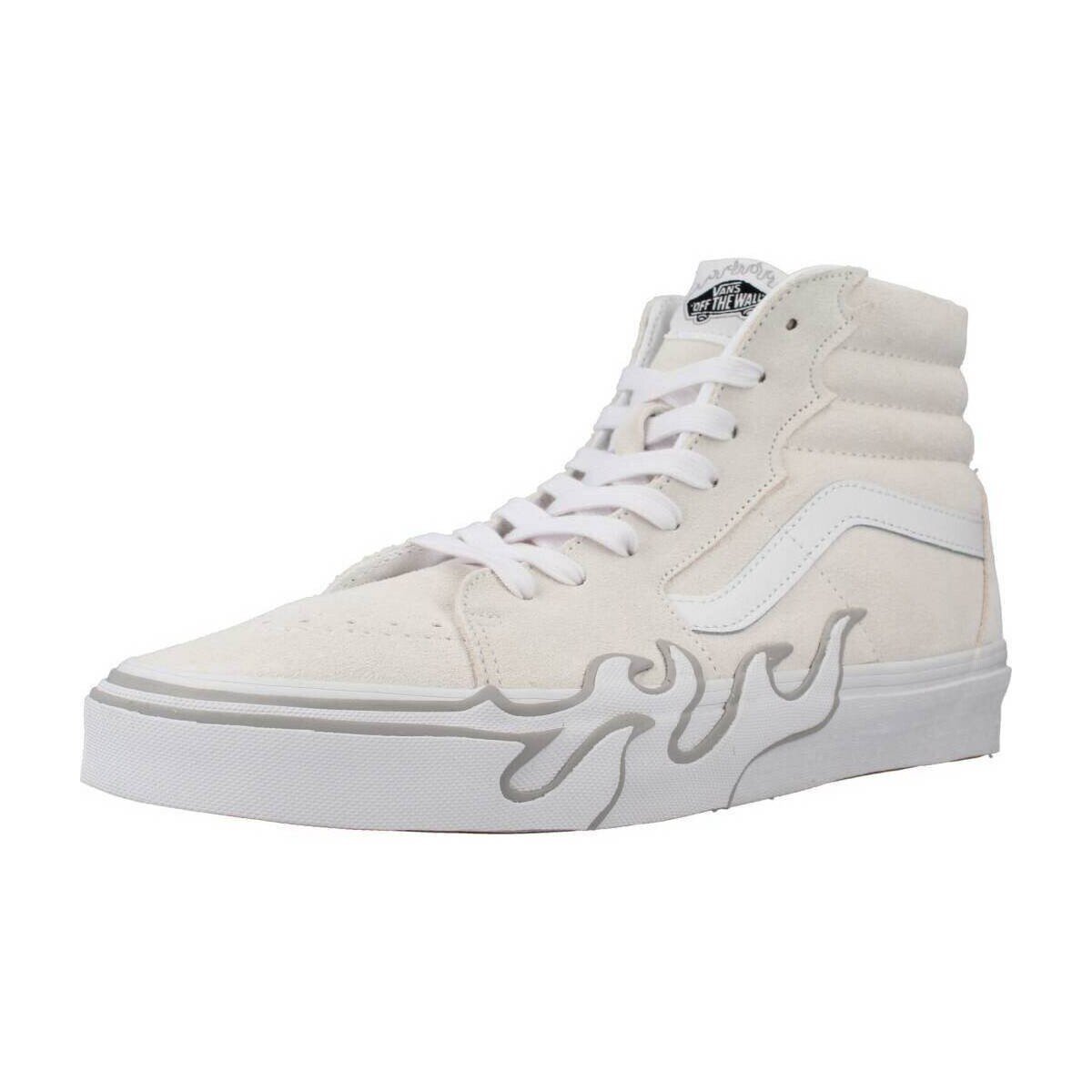 Vans  SK8-HI FLAME  Bílá