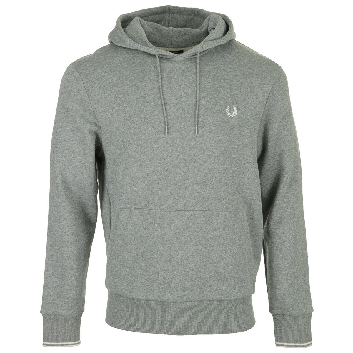 Fred Perry  Tipped Hooded Sweatshirt  Šedá