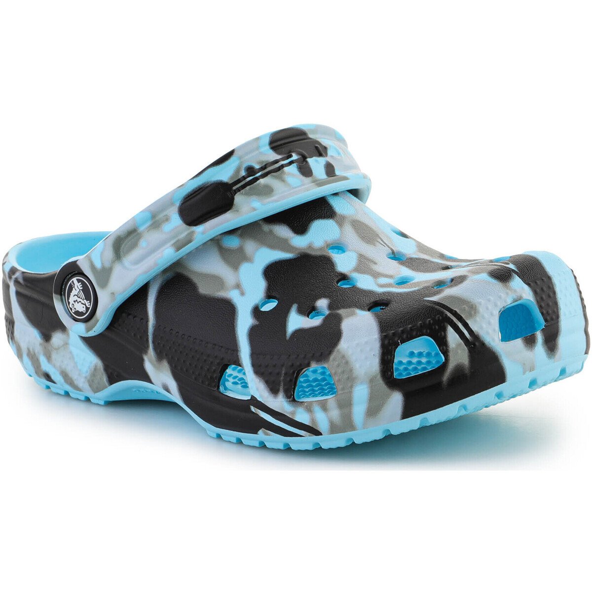 Crocs  Classic Spray camo Clog kids ARCTIC 208305-411  ruznobarevne