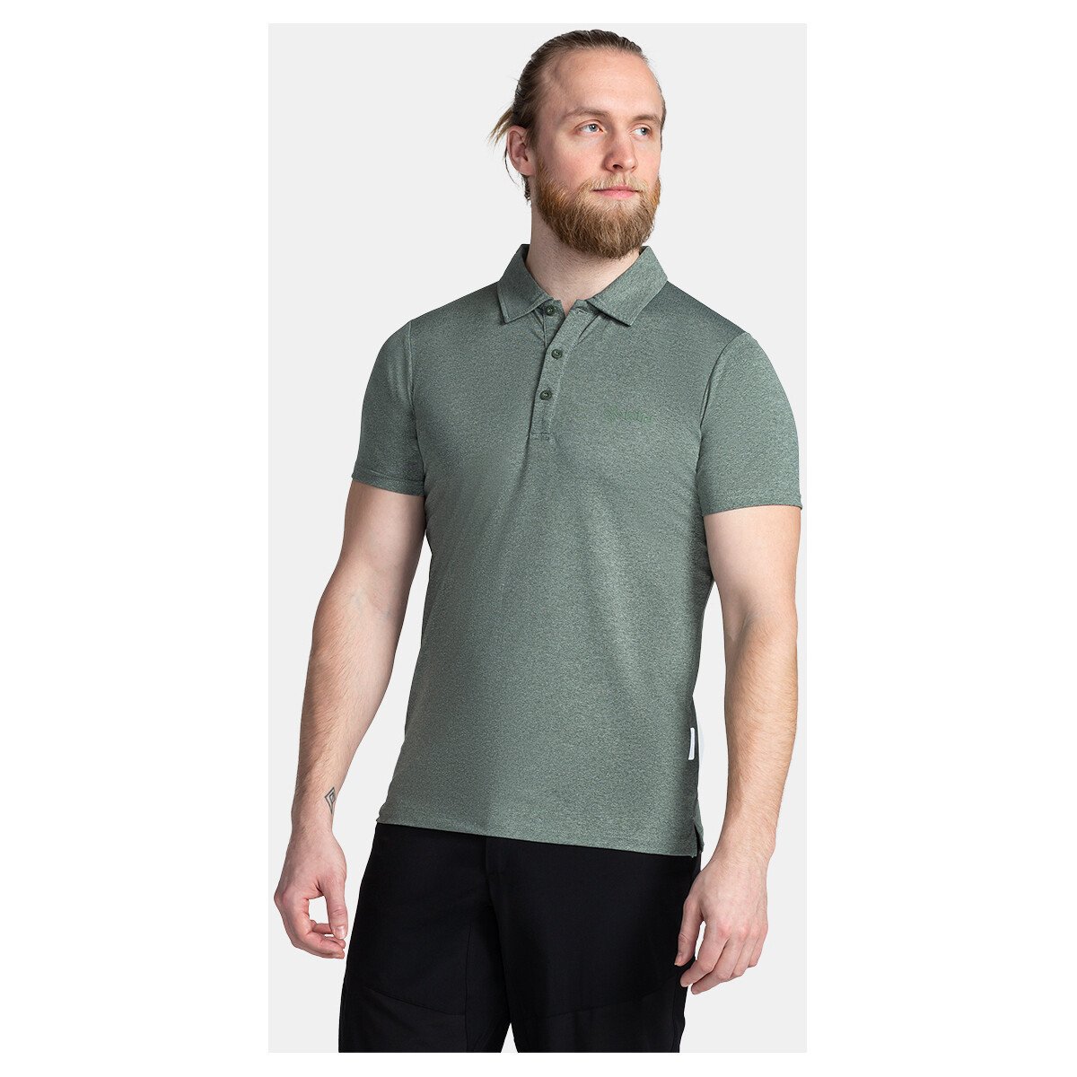 Kilpi  Pánské polo triko  OLIVA-M  Zelená