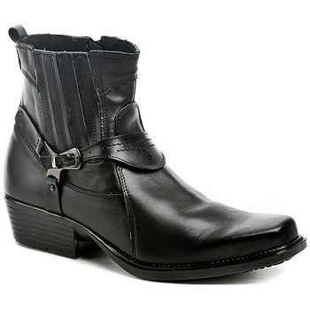 Koma  1025 černé pánské westernové boty  Černá