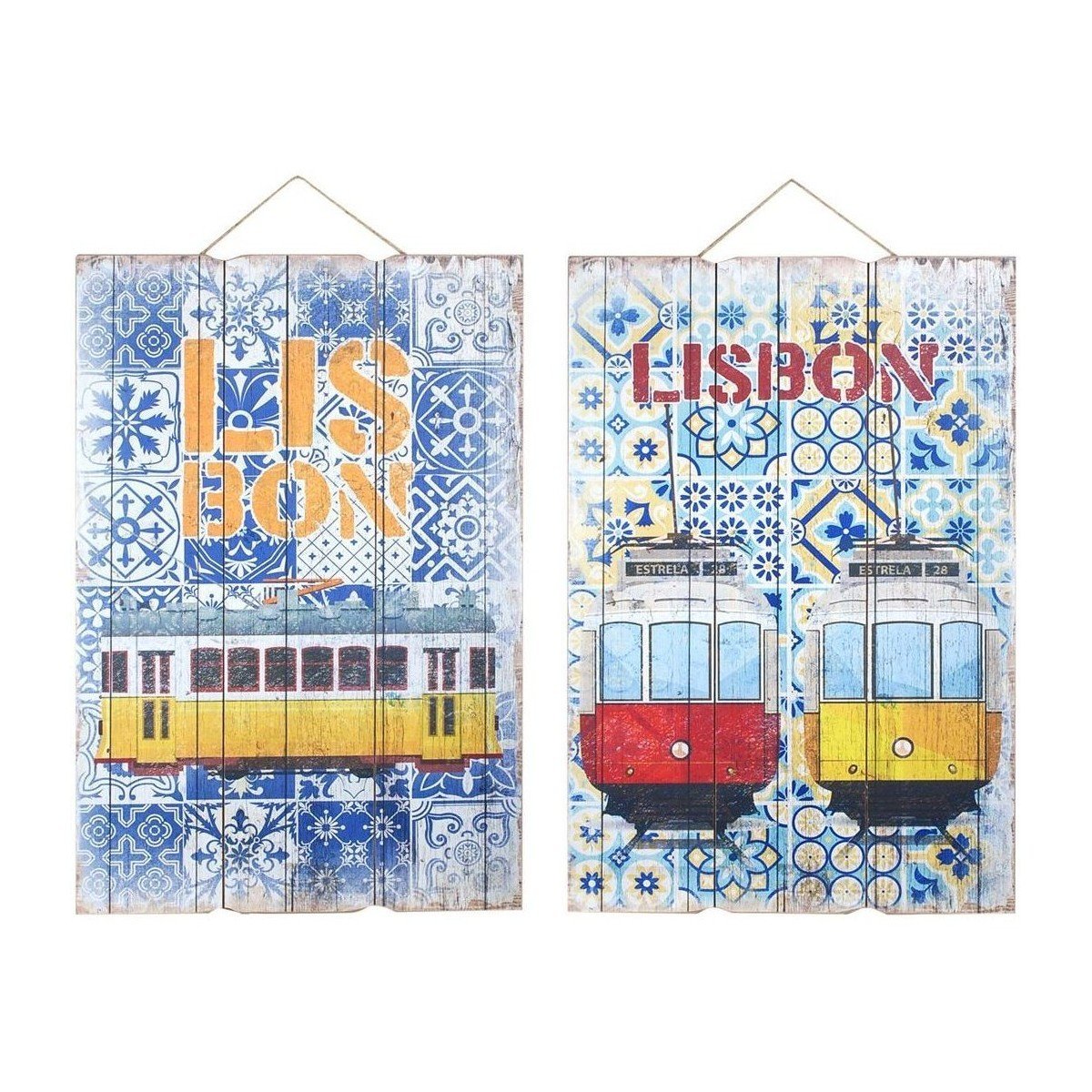 Signes Grimalt  Wall Ornament Lisabon 2 Dif.  ruznobarevne