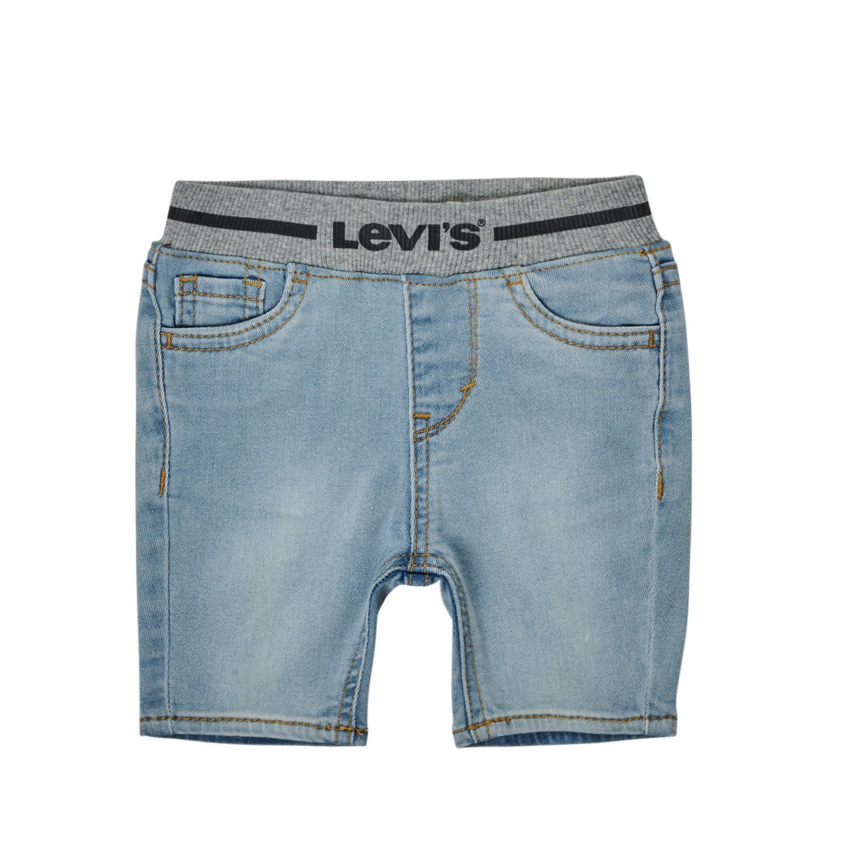 Levis  PULL ON RIB SHORT  Modrá