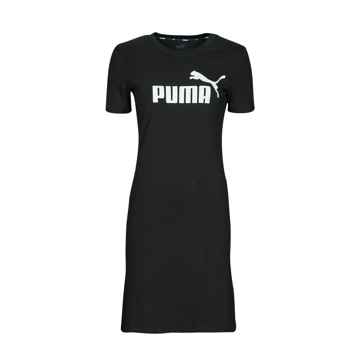 Puma  ESS SLIM TEE DRESS  Černá