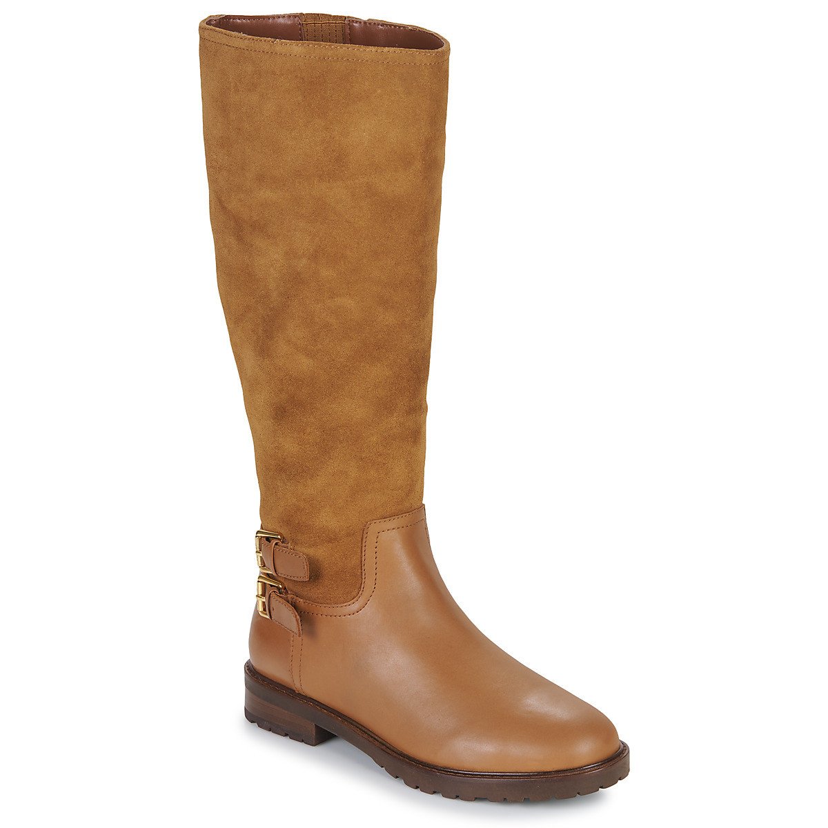 Lauren Ralph Lauren  EMELIE-BOOTS-TALL BOOT  Hnědá