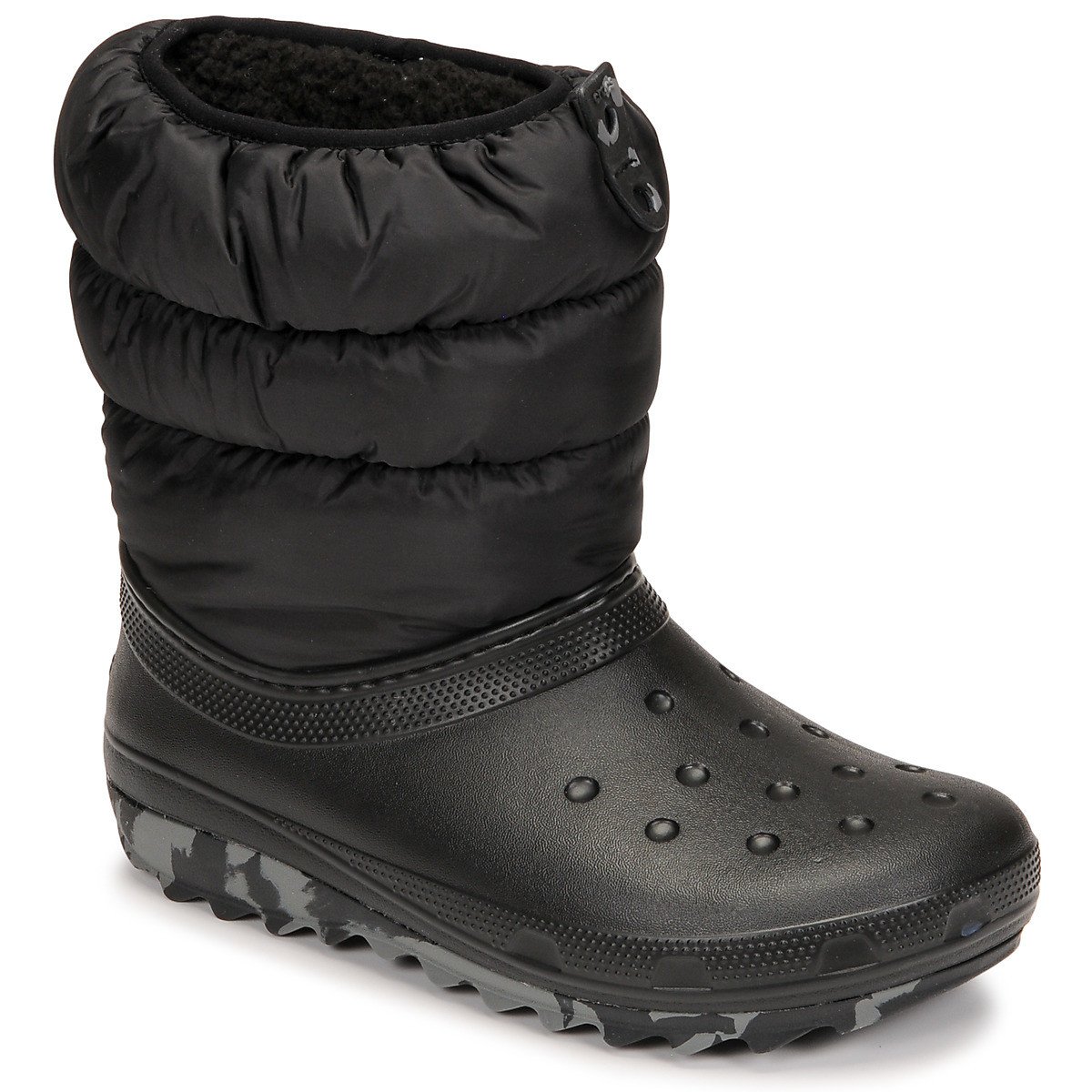 Crocs  Classic Neo Puff Boot K  Černá