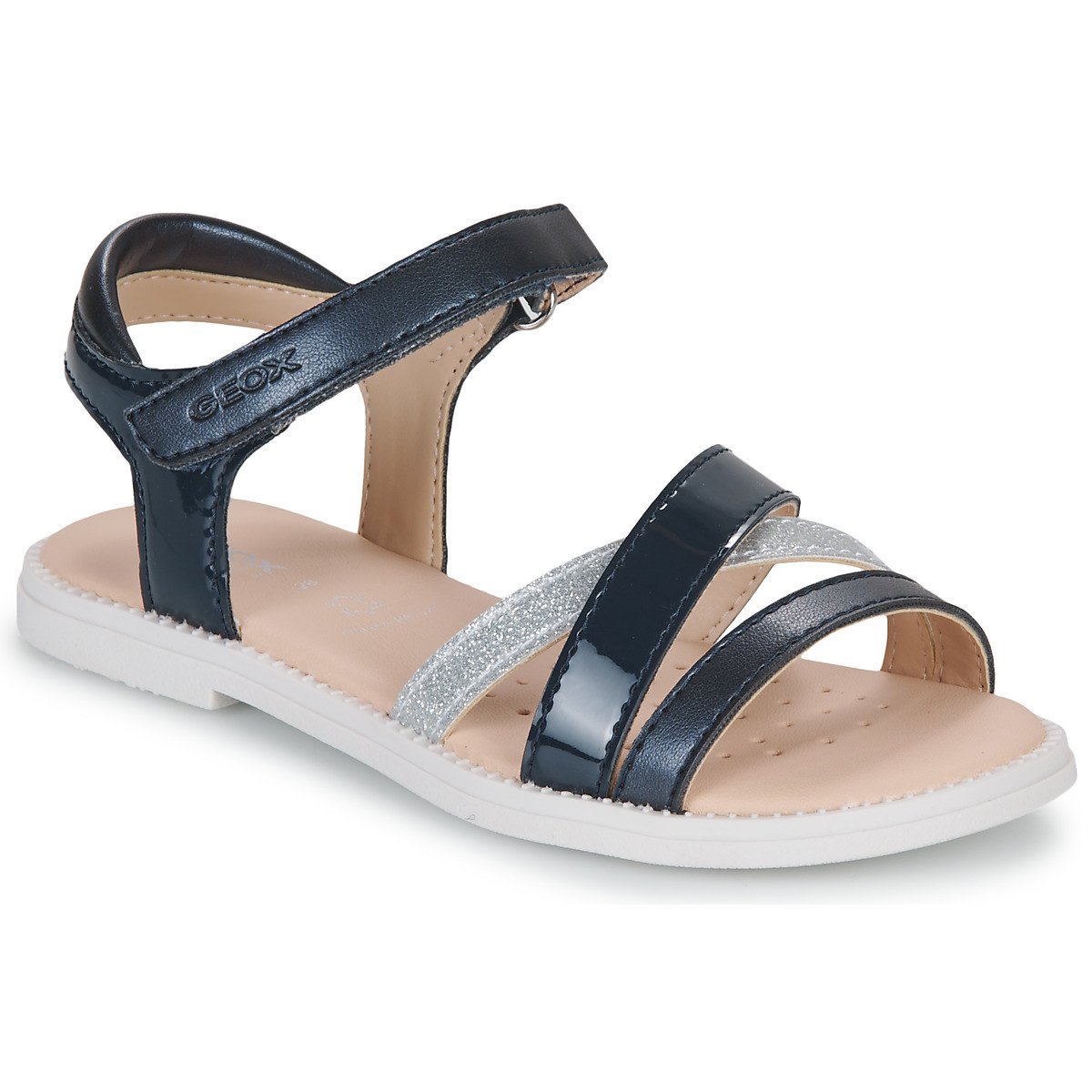Geox  J SANDAL KARLY GIRL  Černá
