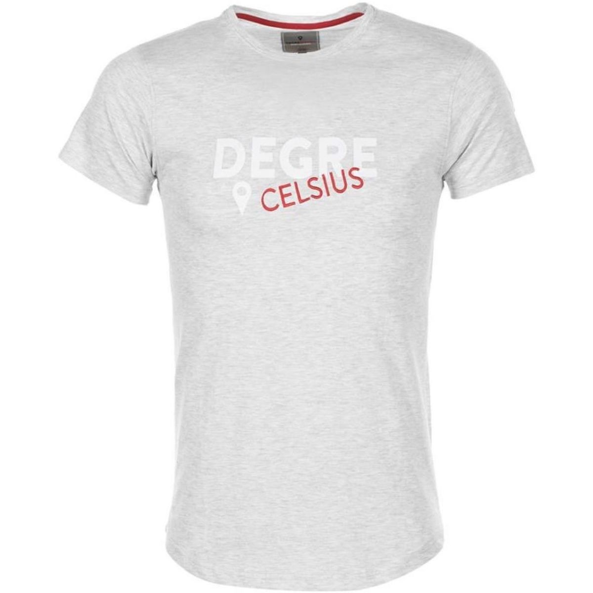 Degré Celsius  T-shirt manches courtes homme CALOGO  Šedá