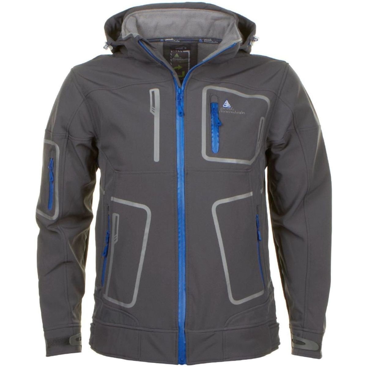 Peak Mountain  Blouson softshell homme COFTIBI  Šedá