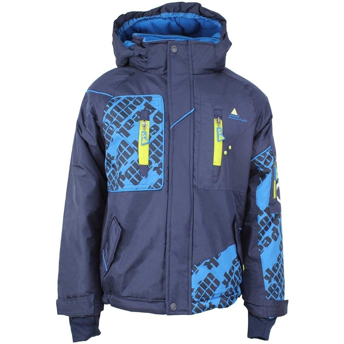 Peak Mountain  Ensemble de ski garçon ESLALOB  Tmavě modrá