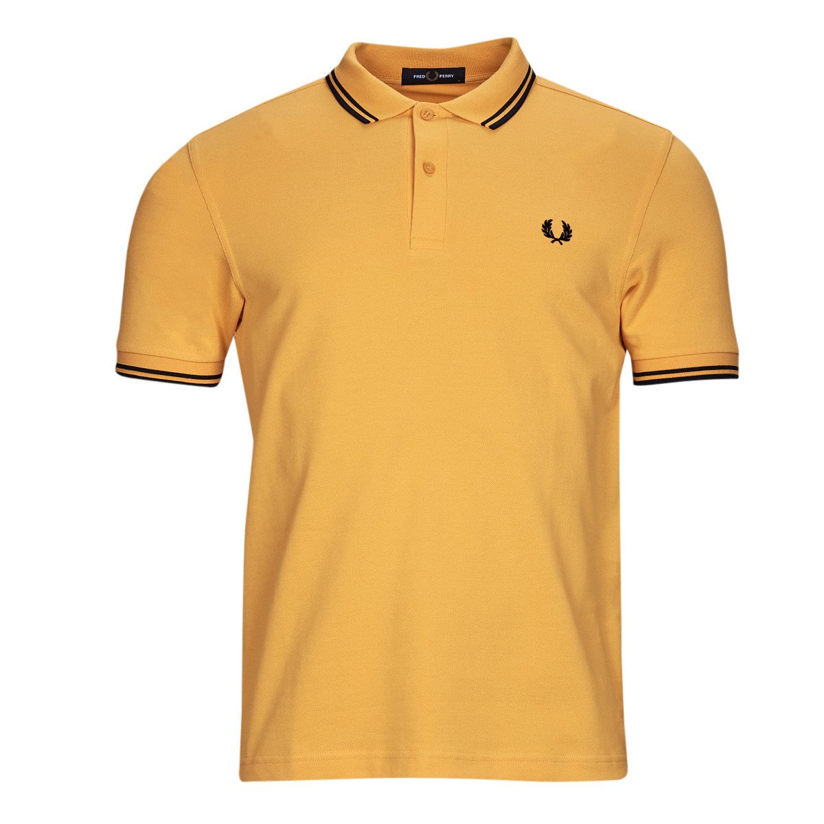 Fred Perry  TWIN TIPPED FRED PERRY SHIRT  Žlutá