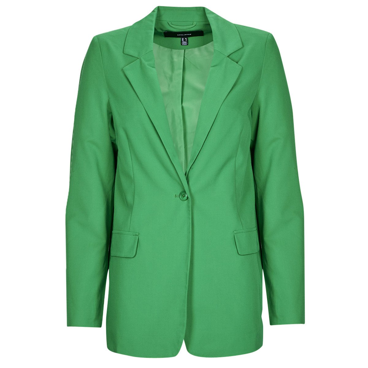 Vero Moda  VMZELDA L/S BLAZER NOOS  Zelená