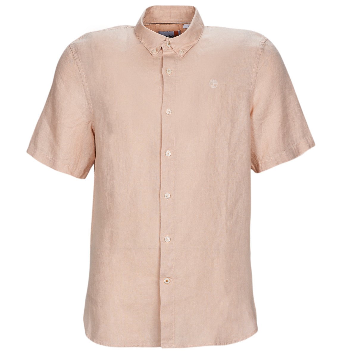 Timberland  SS Mill River Linen Shirt Slim  Růžová