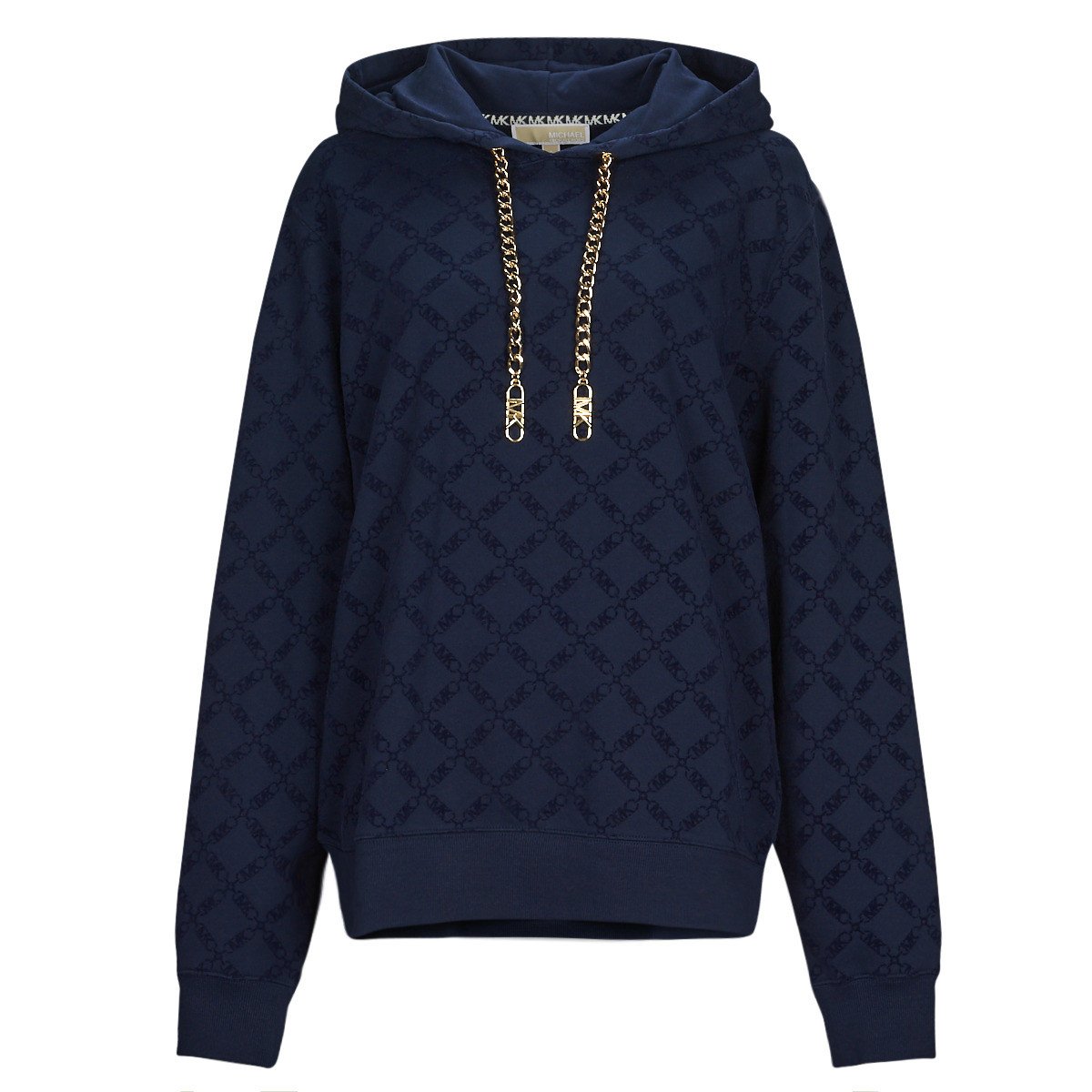 MICHAEL Michael Kors  EMPIRE UNISEX HOODIE  Tmavě modrá