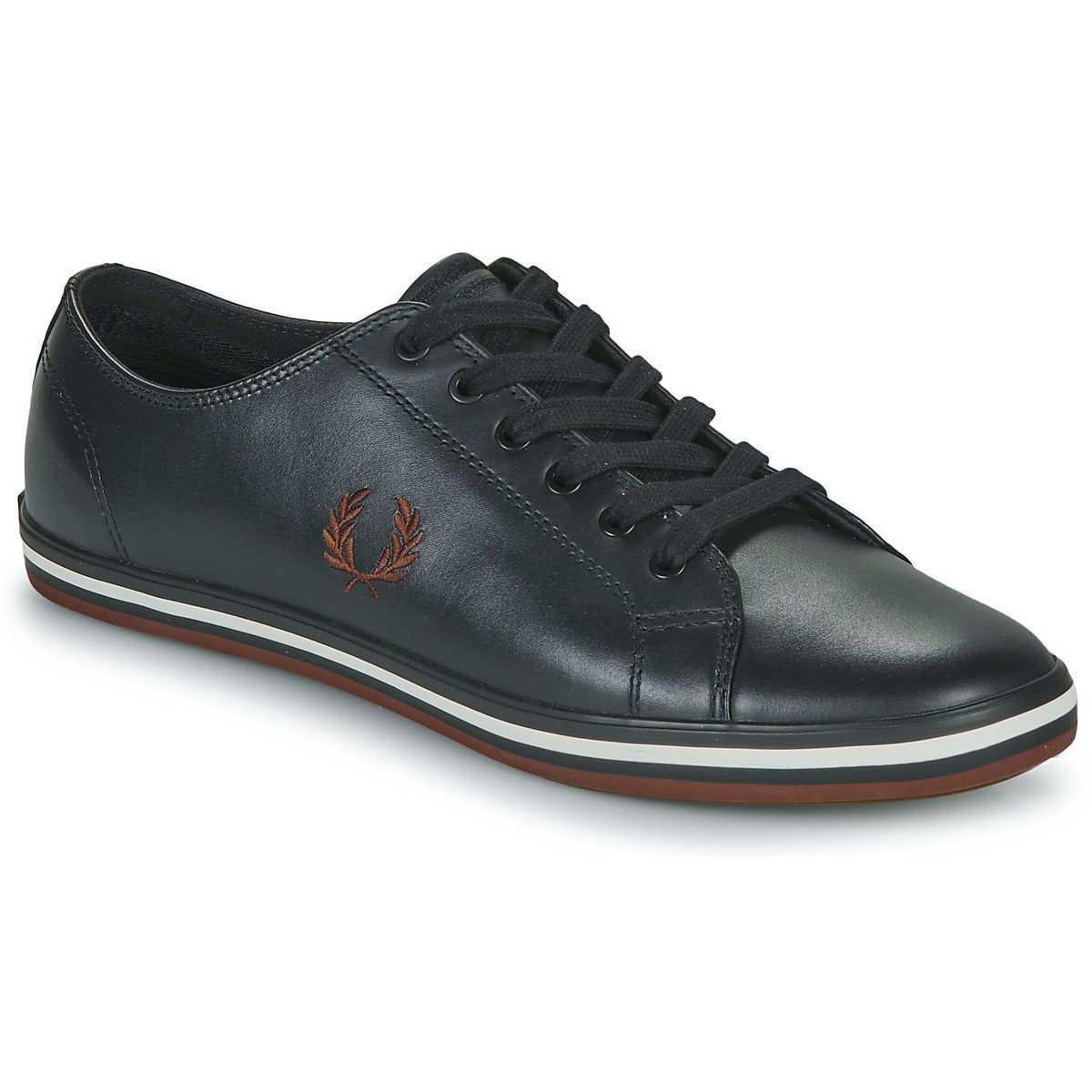 Fred Perry  KINGSTON LEATHER  Černá